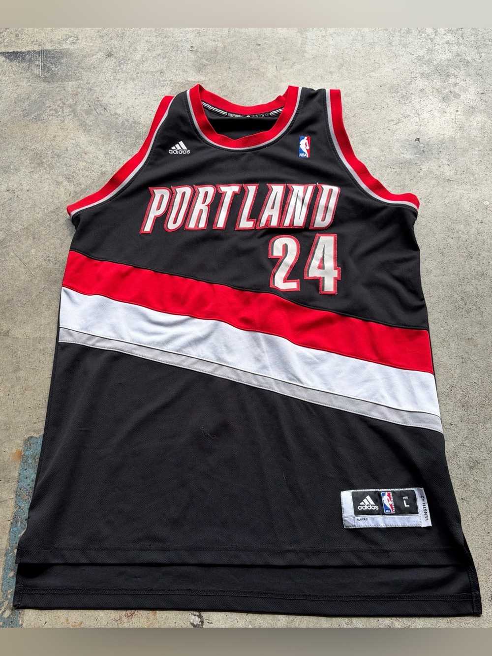 Vintage Y2K Andre Miller NBA Portland Trail Blazers Jersey Adidas